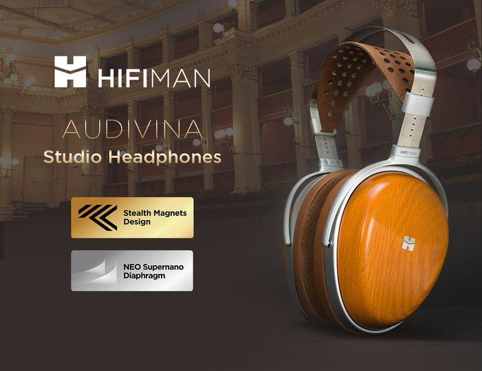 HiFiMAN Audivina audiofilskie słuchawki planarne